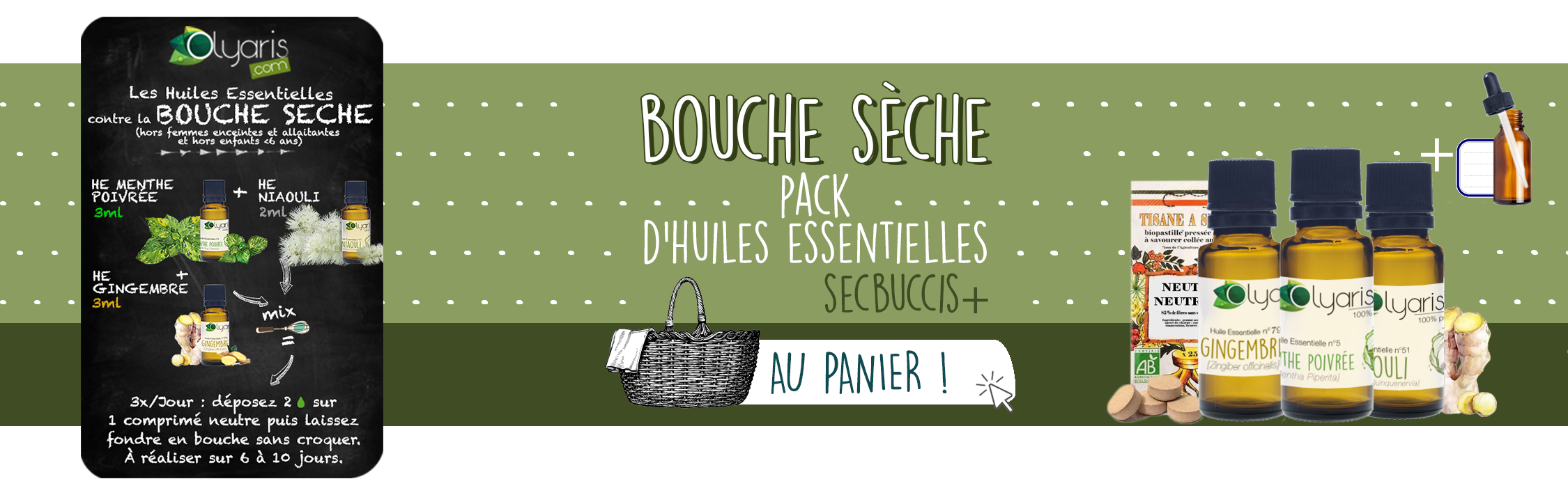 Bouche Sèche : Les Huiles Essentielles à Utiliser par Olyaris